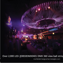 Milky 50mm DMX addressable RGB LED ball